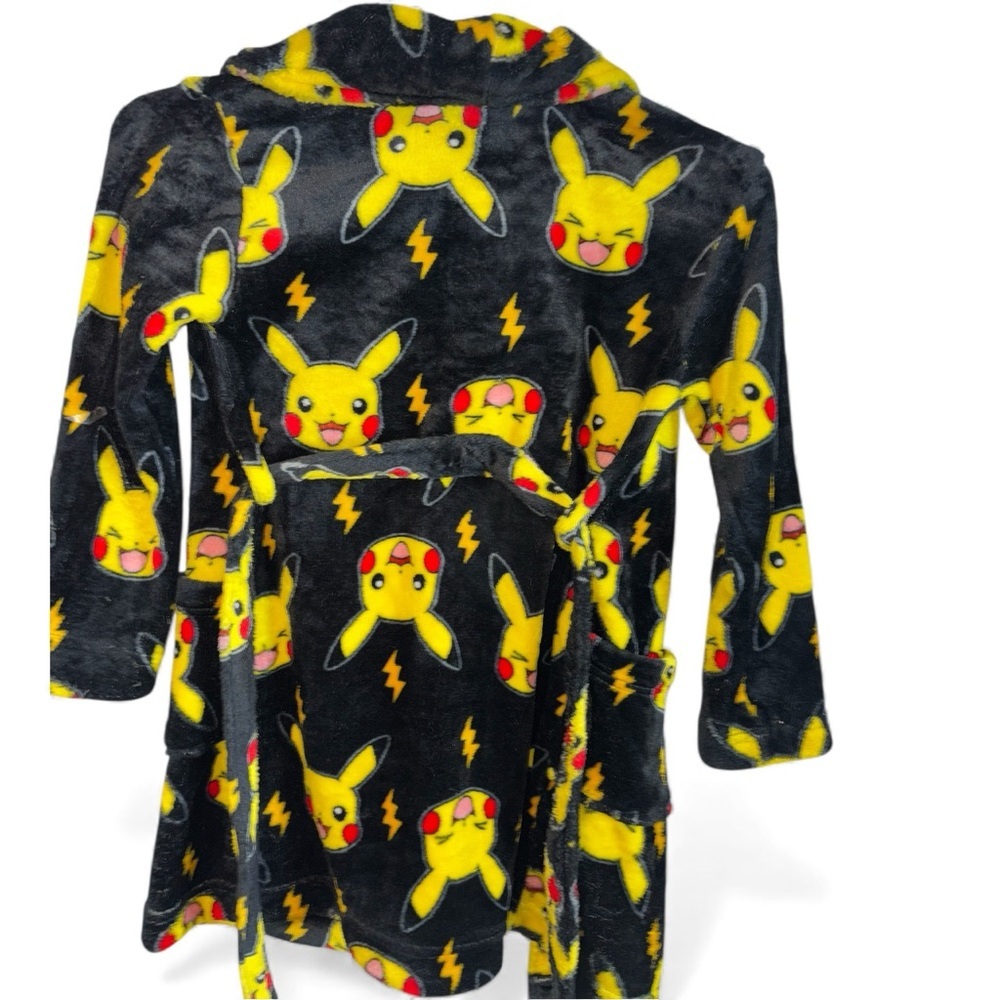 Pokemon Pikachu Black and Yellow Robe - Picture 7 of 8